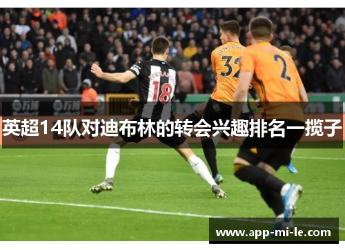 英超14队对迪布林的转会兴趣排名一揽子