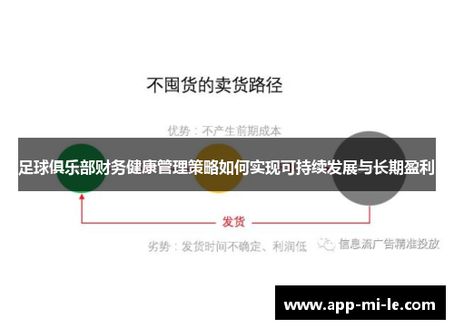 足球俱乐部财务健康管理策略如何实现可持续发展与长期盈利